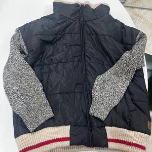 Roots: Cabin Quilted Funnel Jacket